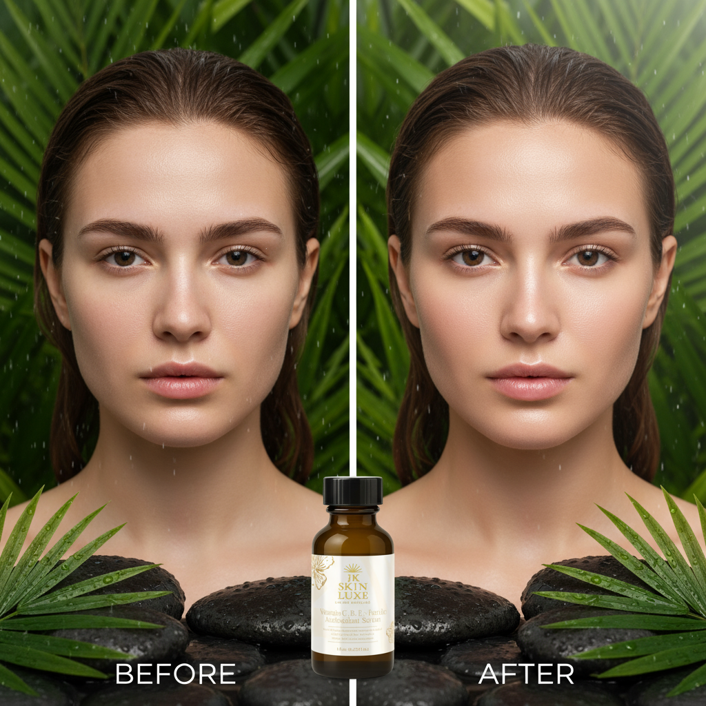 Vitamin C, B, E + Ferulic Antioxidant Serum