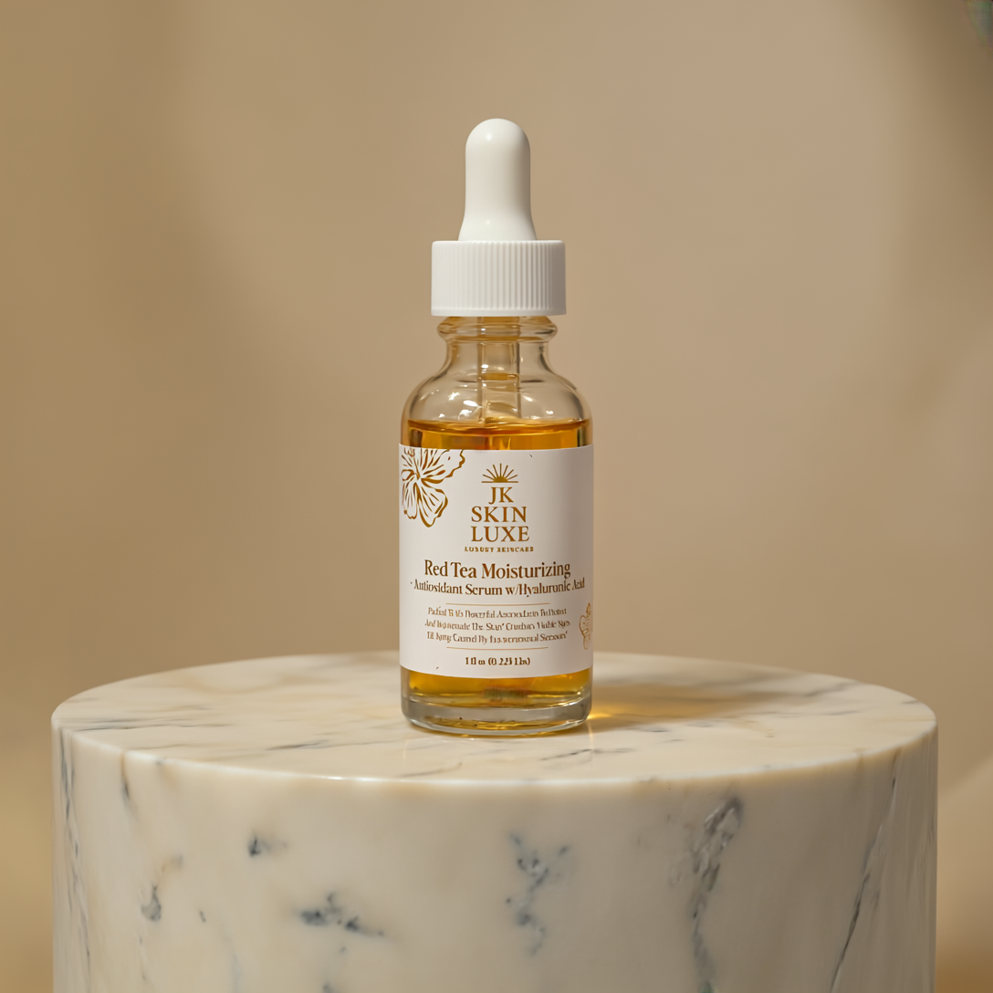 Red Tea Moisturizing + Antioxidant Serum w/ Hyaluronic Acid