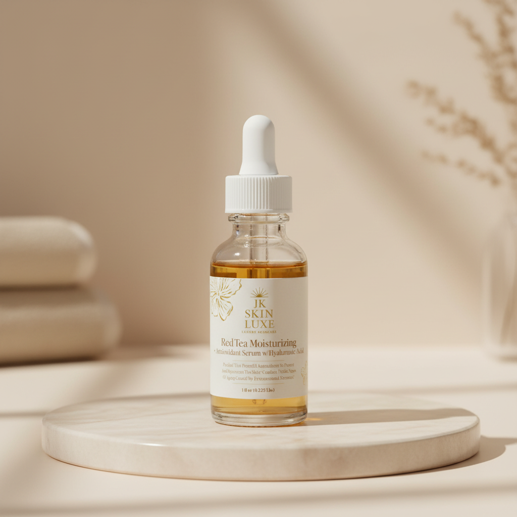 Red Tea Moisturizing + Antioxidant Serum w/ Hyaluronic Acid