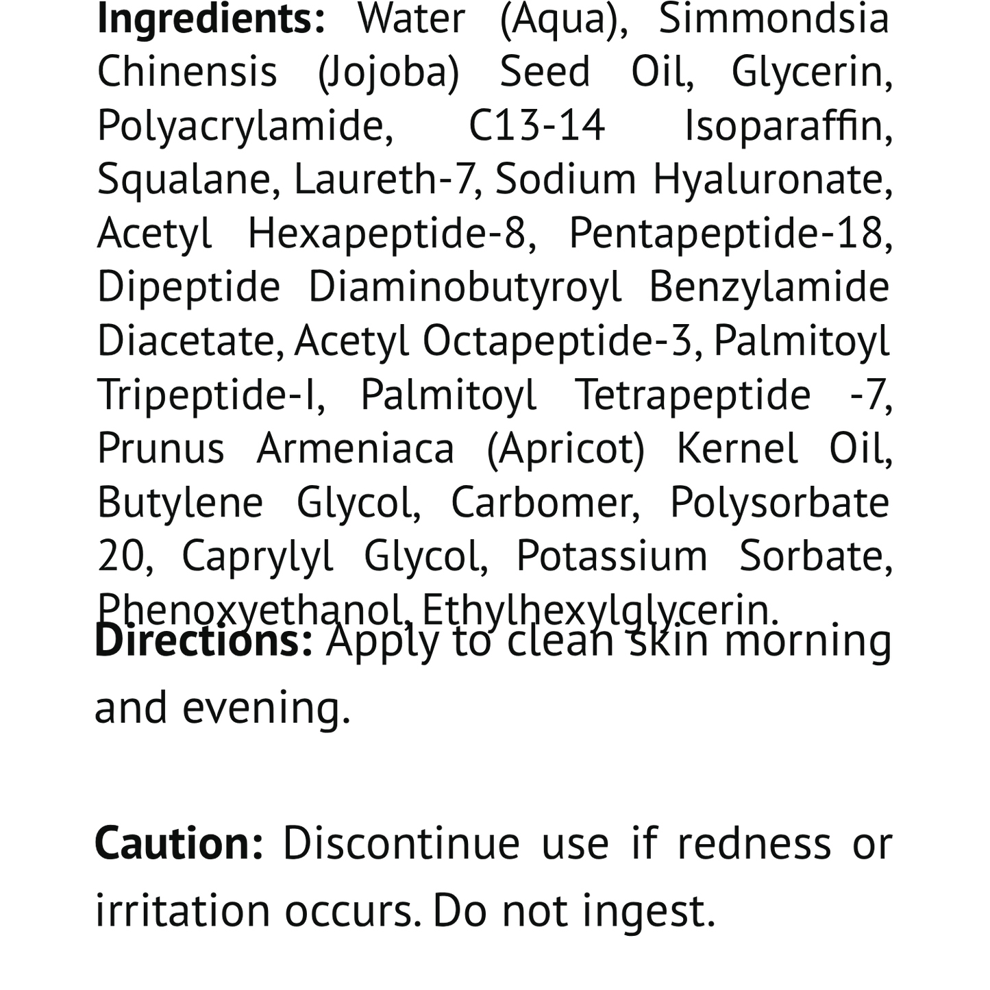 Advanced Multi Peptide Cream (Peptide Complex)